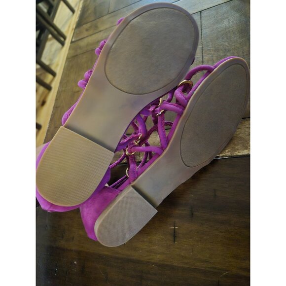 JustFab Vaneza Purple Gladiator Sandals size 6 - Picture 3 of 6